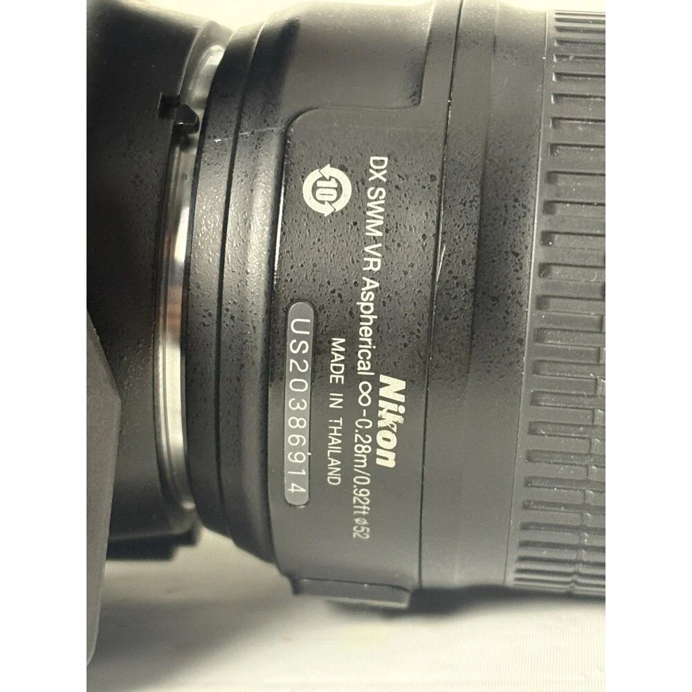 Nikon D3200 24.2MP Digital SLR Camera - Black (Kit w/ AF-S DX ED VR G 18-55mm